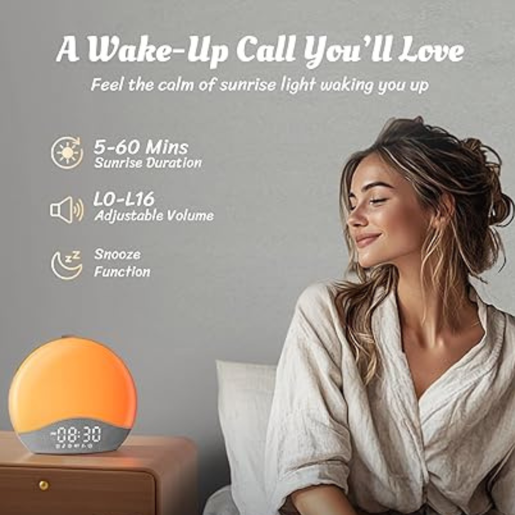 Wake Up Light Sunrise Alarm