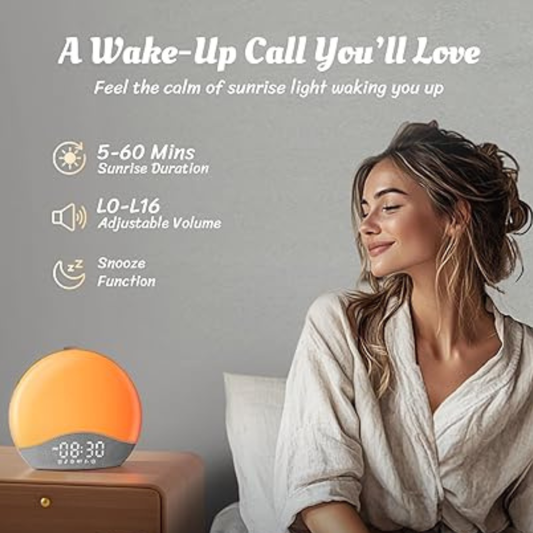 Wake Up Light Sunrise Alarm
